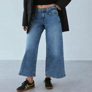 Urban Outfitters BDG Joey Mid-Rise Wide Leg Jeans (Size 25)